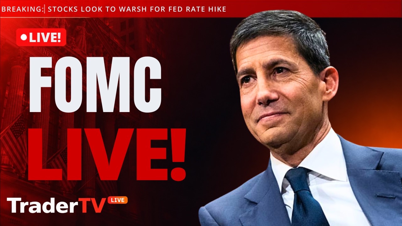 Fed Decision LIVE: Markets React to Rate Hike & Warsh Outlook | Stock Market Today
