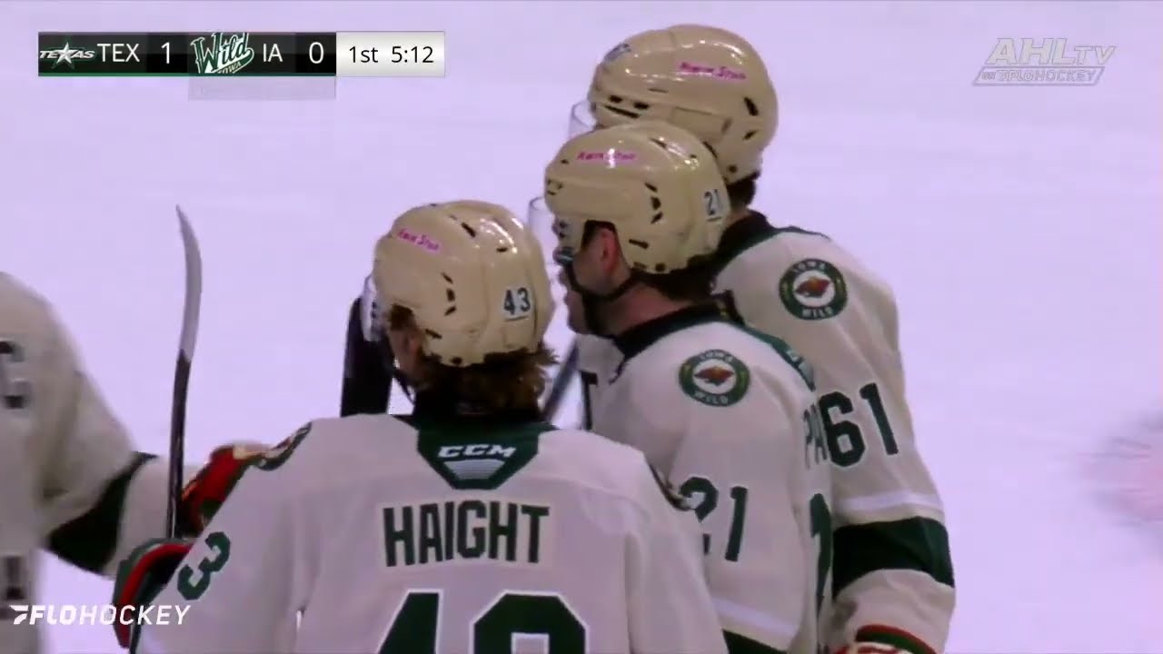 Iowa Wild vs Texas Stars Game Highlights | 12.31.25