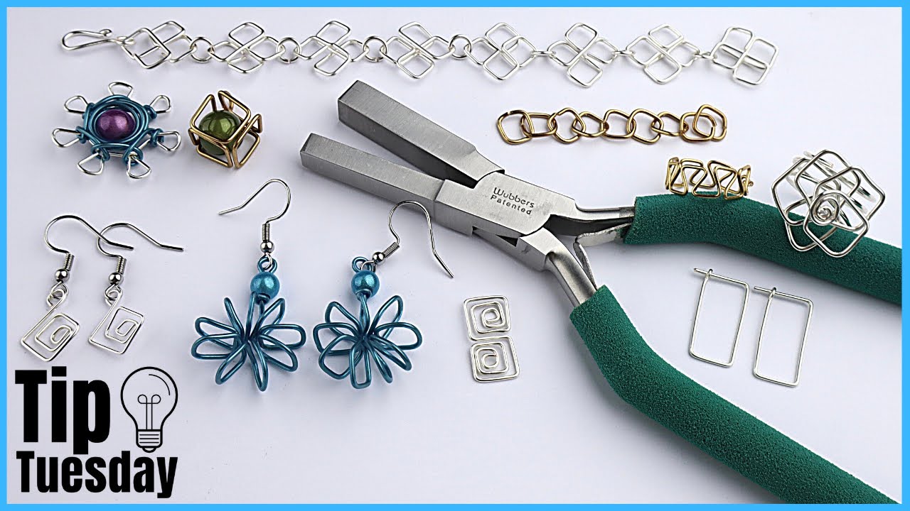 10 Projects for Wubbers Square Mandrel Pliers // Tip Tuesday Tutorial