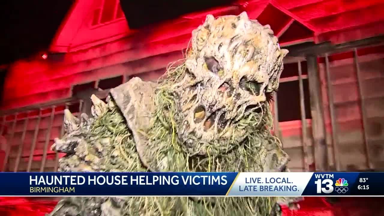 Haunted house in Birmingham opens for spooky season with a charitable twist