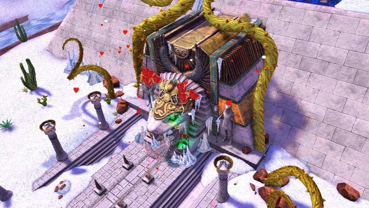Temple Run 2 Winter Wasteland - New Character Golden Scarlett Fox