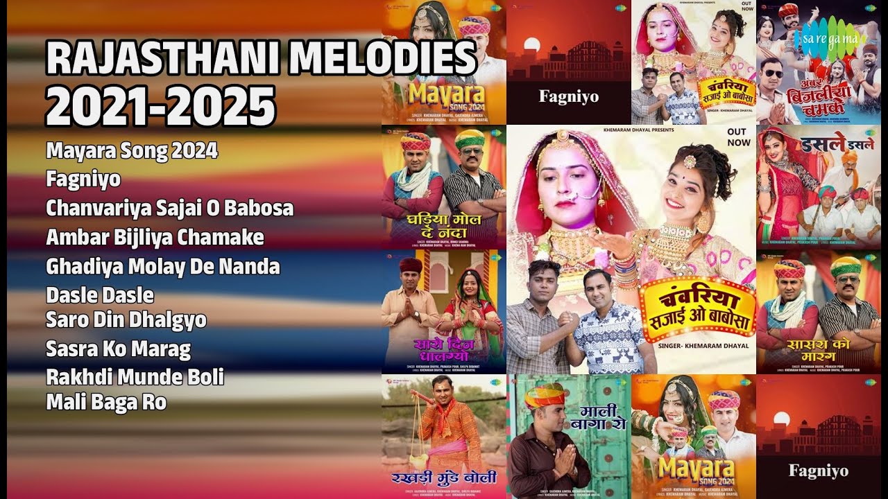 राजस्थानी सुपरहिट सांग्स | Khemaram Dhayal Songs | Mayara Song 2024 | Fagniyo