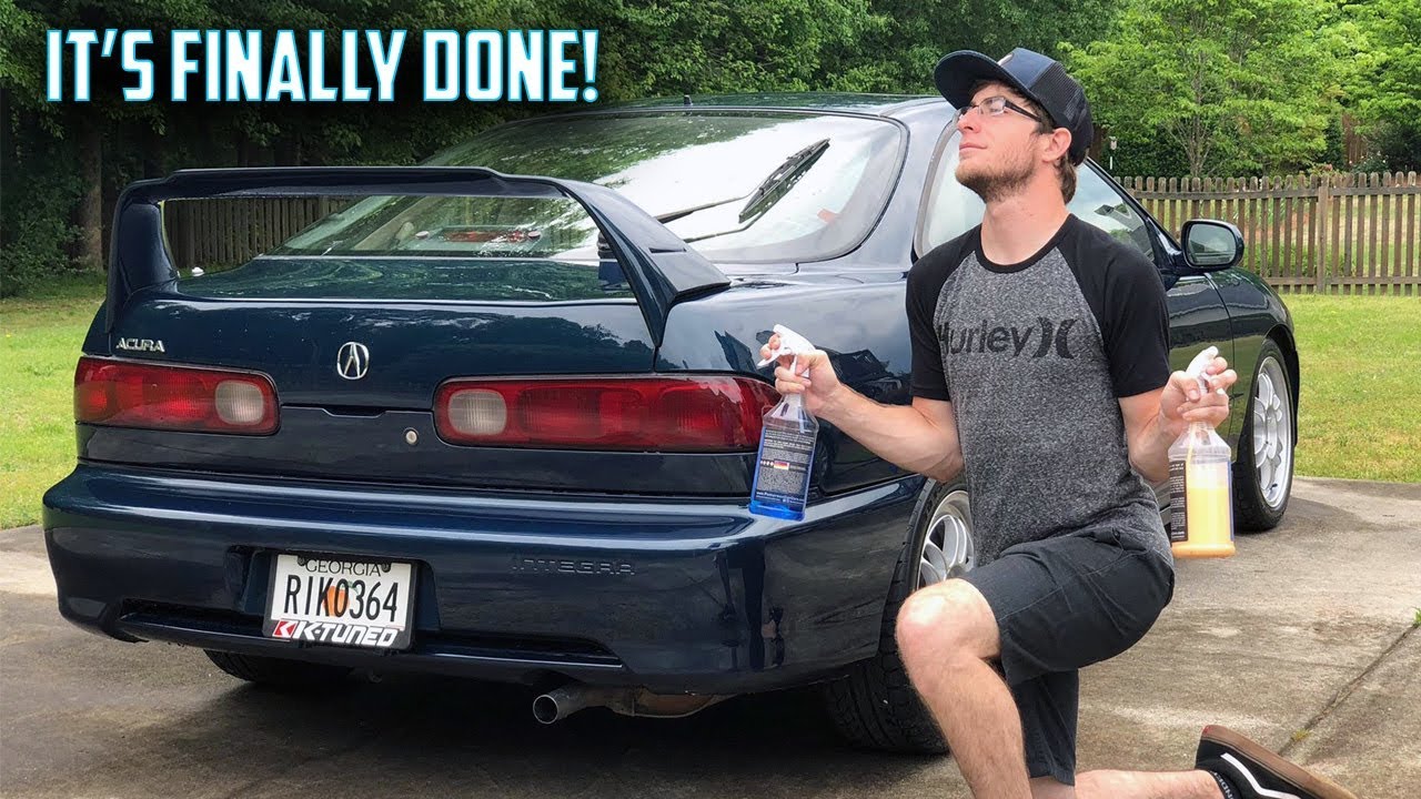 THE PAINT IS AMAZING! - Acura Integra Project Ep. 10