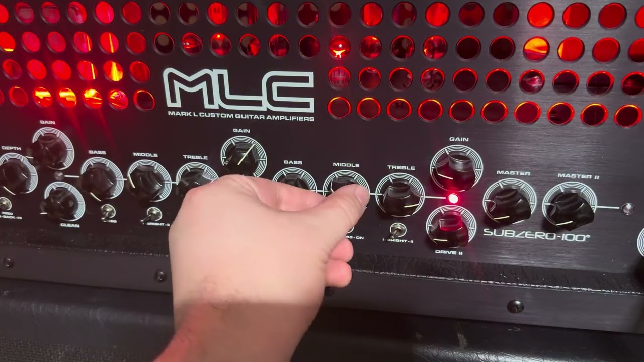 Maxon apex - MLC subzero MK IV - drop g lundgren M7 28.5” scale guitar I made. 