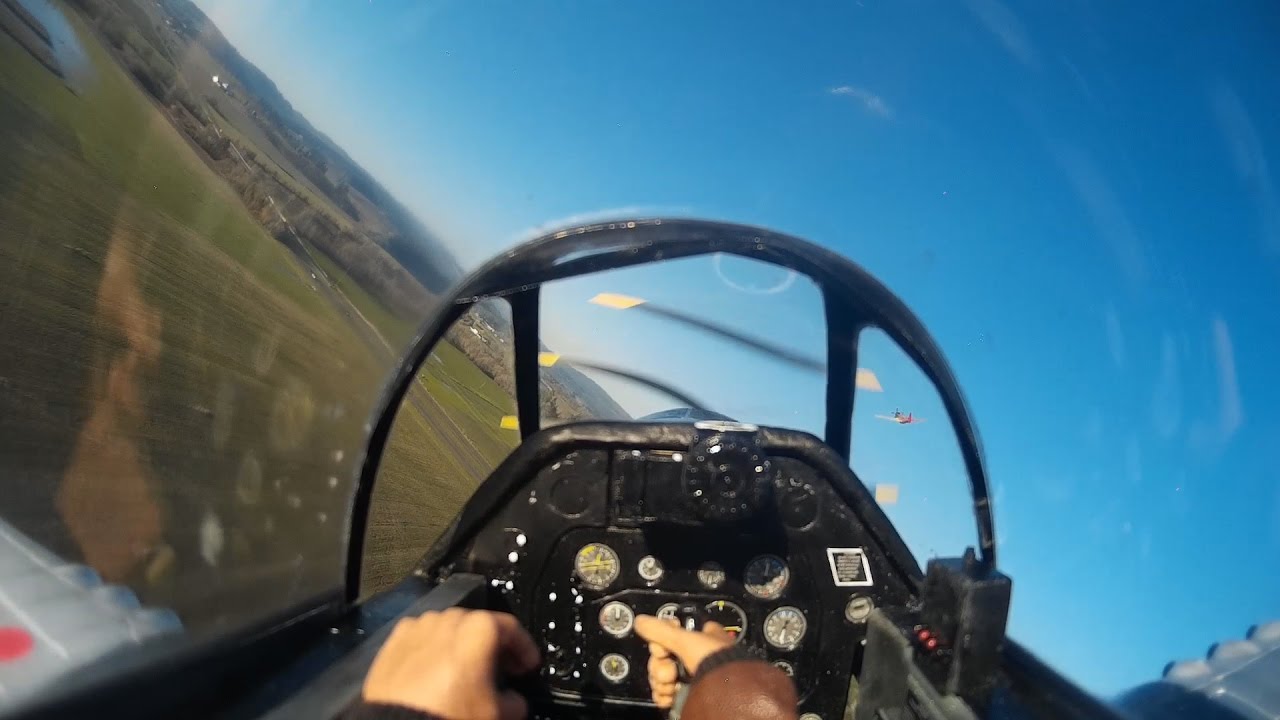 Details of the scale P-51D Mustang Cockpit - FPV