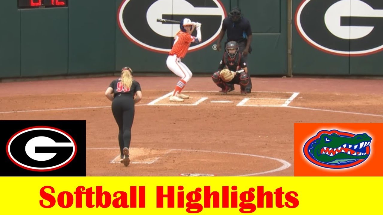 #12 Florida vs #9 Georgia Softball Game 2 Highlights, April 27 2024