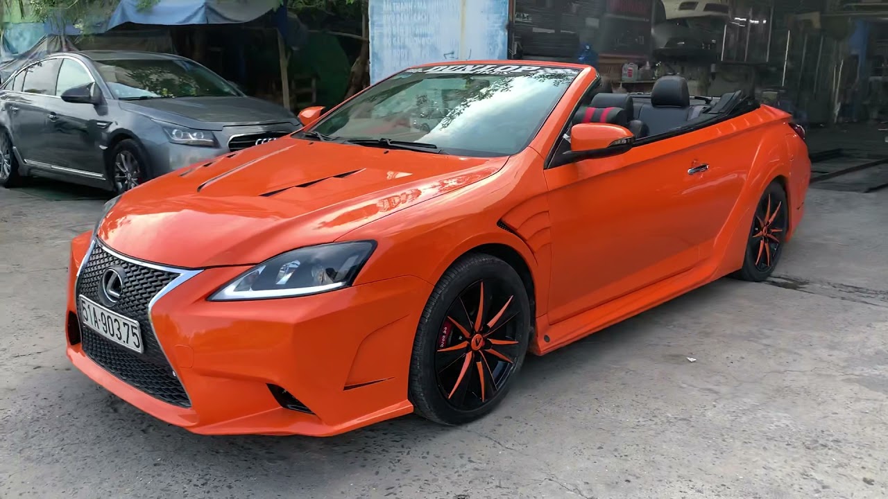 Toyota Solara phẩu thật biến hình thành siêu xe Lexus 2 cửa