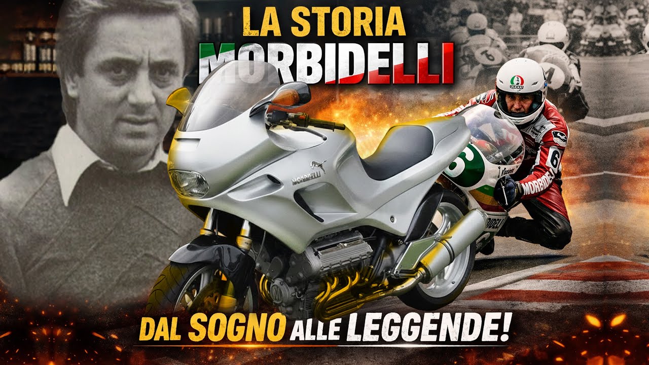 L'UOMO CHE HA PROGETTATO LA MOTO IMPOSSIBILE | LA STORIA DELLA MORBIDELLI