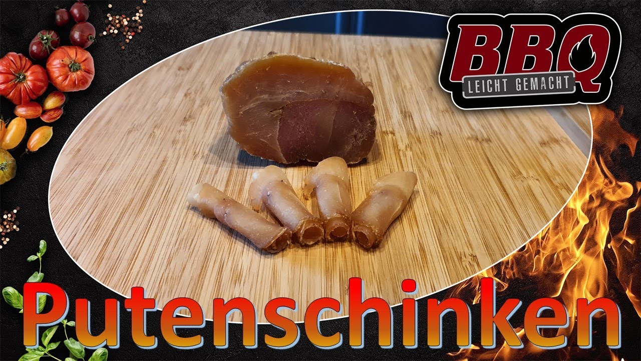 Putenschinken selber machen. Leicht und lecker