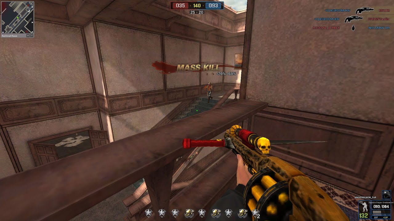 ZOMBIE SLAYER PAKE MACRO+BERET PBTN AUTO BANT4I BOS KILL 75+ -PointBlank Indonesia
