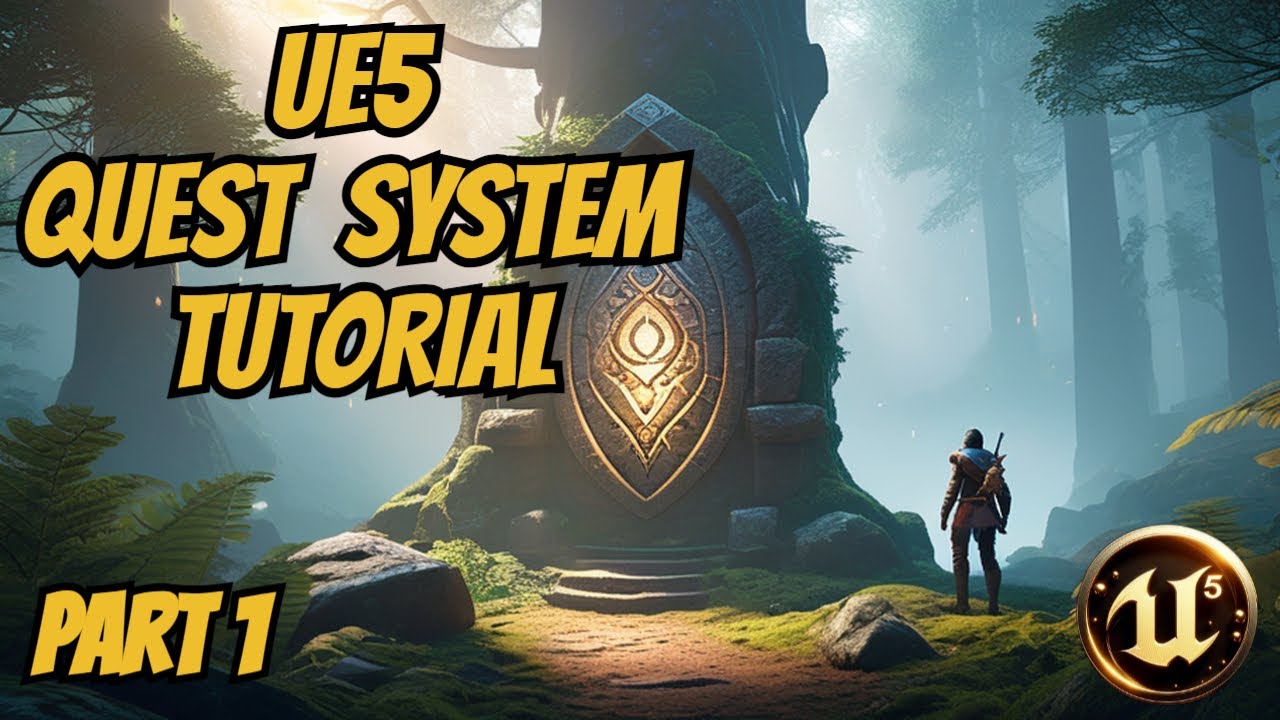 Unreal Engine 5 Quest System tutorial for beginners Part1