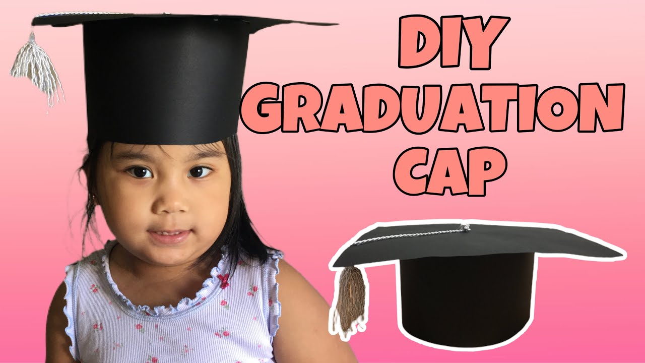 HOW TO MAKE A GRADUATION CAP by cathymagat/toddlers graduation/diy graduation cap