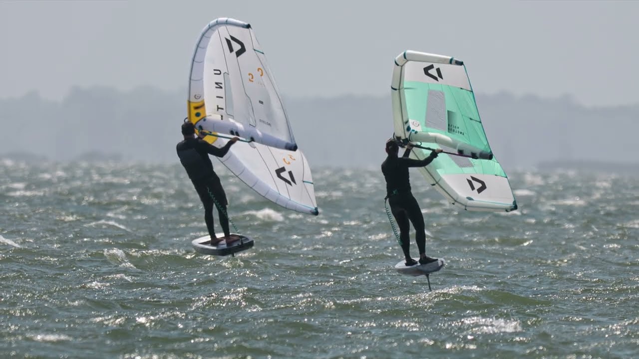 Kate and Tyson Wing Foilers