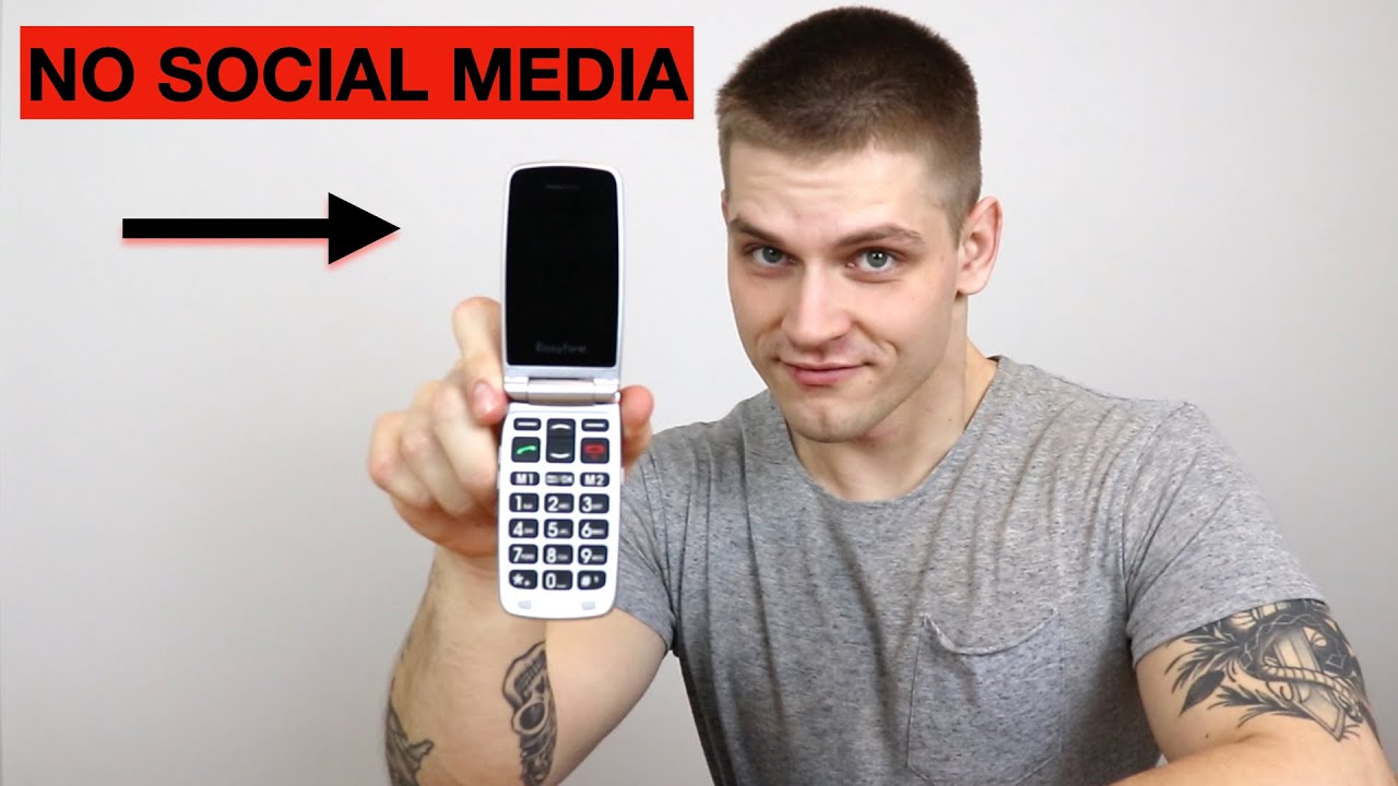 Using a flip phone for 30 days - (no social media challenge)