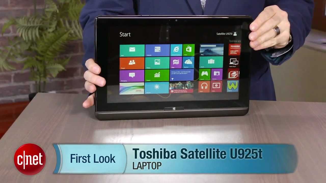 Slide into a convertible with the clever Toshiba Satellite U925t