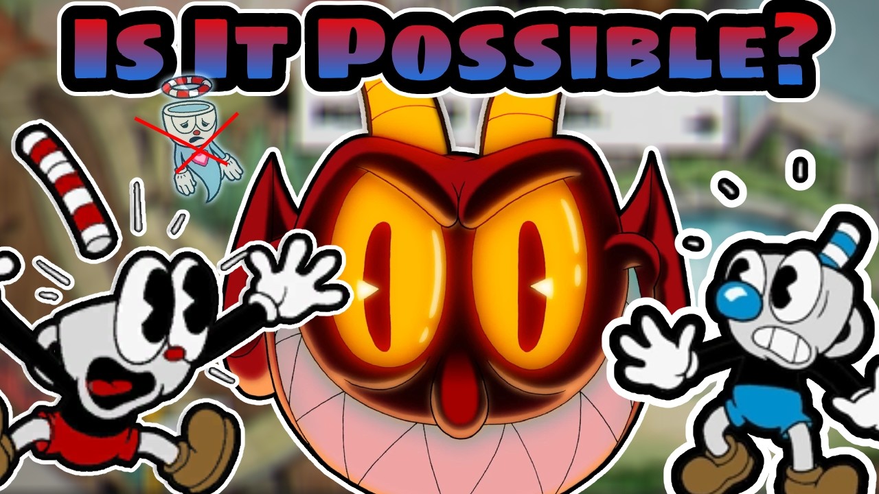 Beating Cuphead Without Dying