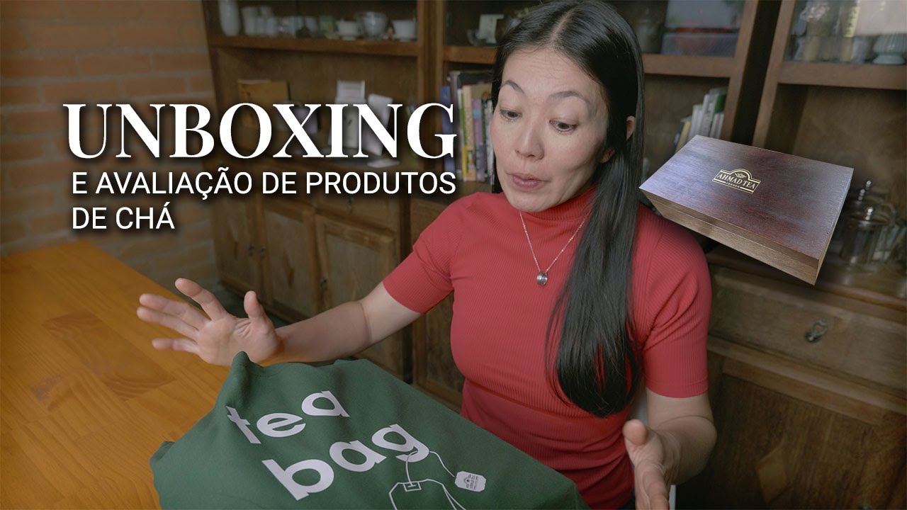 Unboxing e Avaliação de Produtos de Chá: Ahmad Tea