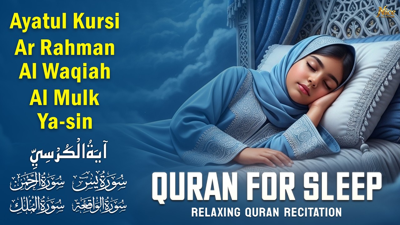 Night Comfort for the Soul Through Relaxing Lofi Quran, Ayatul Kursi Yasin Rahman Waqiah Mulk