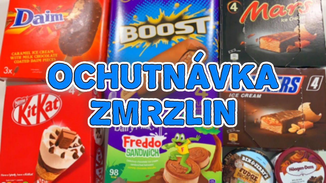 VELKÁ OCHUTNÁVKA ZNAČKOVÝCH ZMRZLIN!