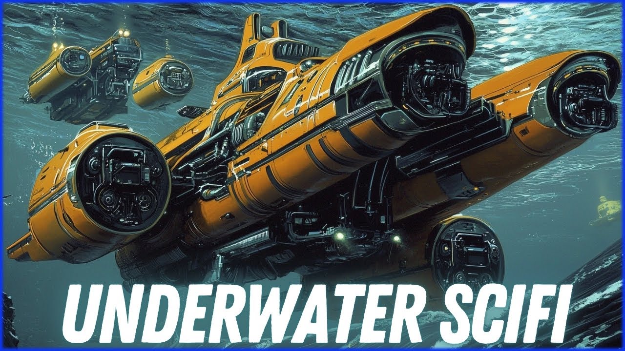 Underwater Sci-Fi World 🌊 | AI-Generated Visuals with MidJourney & Hailuo AI