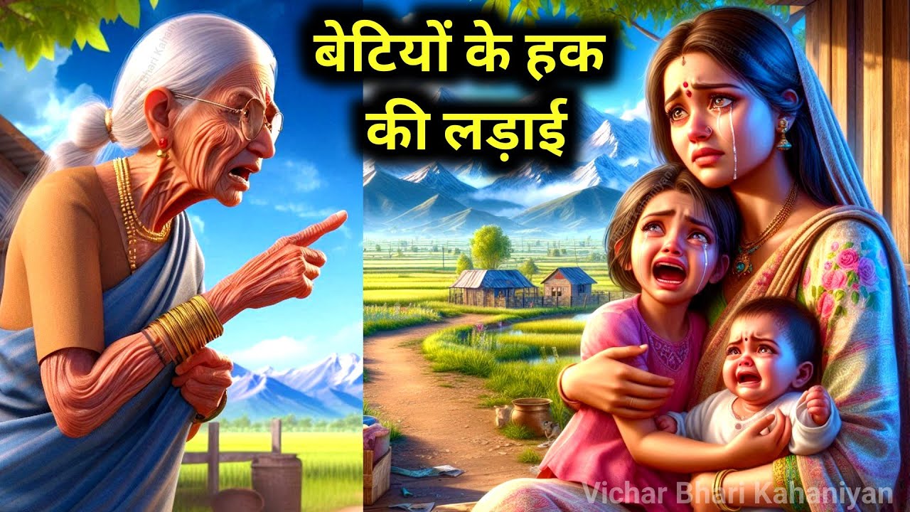 बेटियों के हक की लड़ाई। Vichar Bhari Kahaniyan_motivational #kahaniyan #story #emotionalstory #love