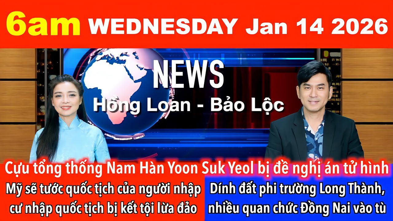 🇺🇸Jan 14, 2026 Hoa Kỳ sẽ tước quốc tịch của người nhập cư nhập quốc tịch bị kết tội lừa đảo