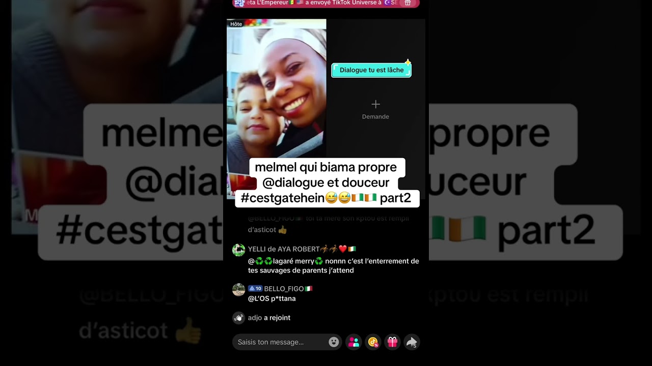 Hum c’est gâté entre MelMel et Dialogue les 2 copines  part3