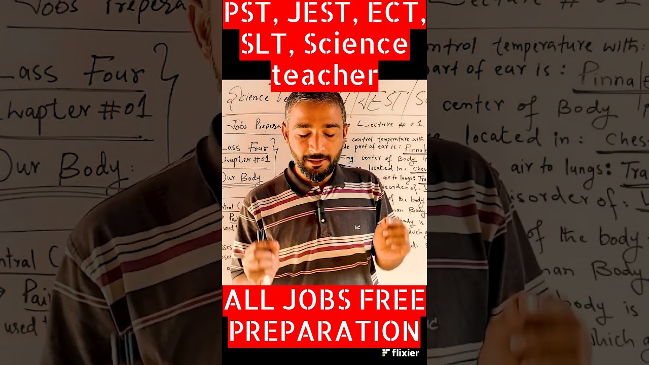 Science Teacher Jobs 2024 Crash Course! 🌟 PST/JEST/ECT/SLT MCQs &ndash; Free Prep!