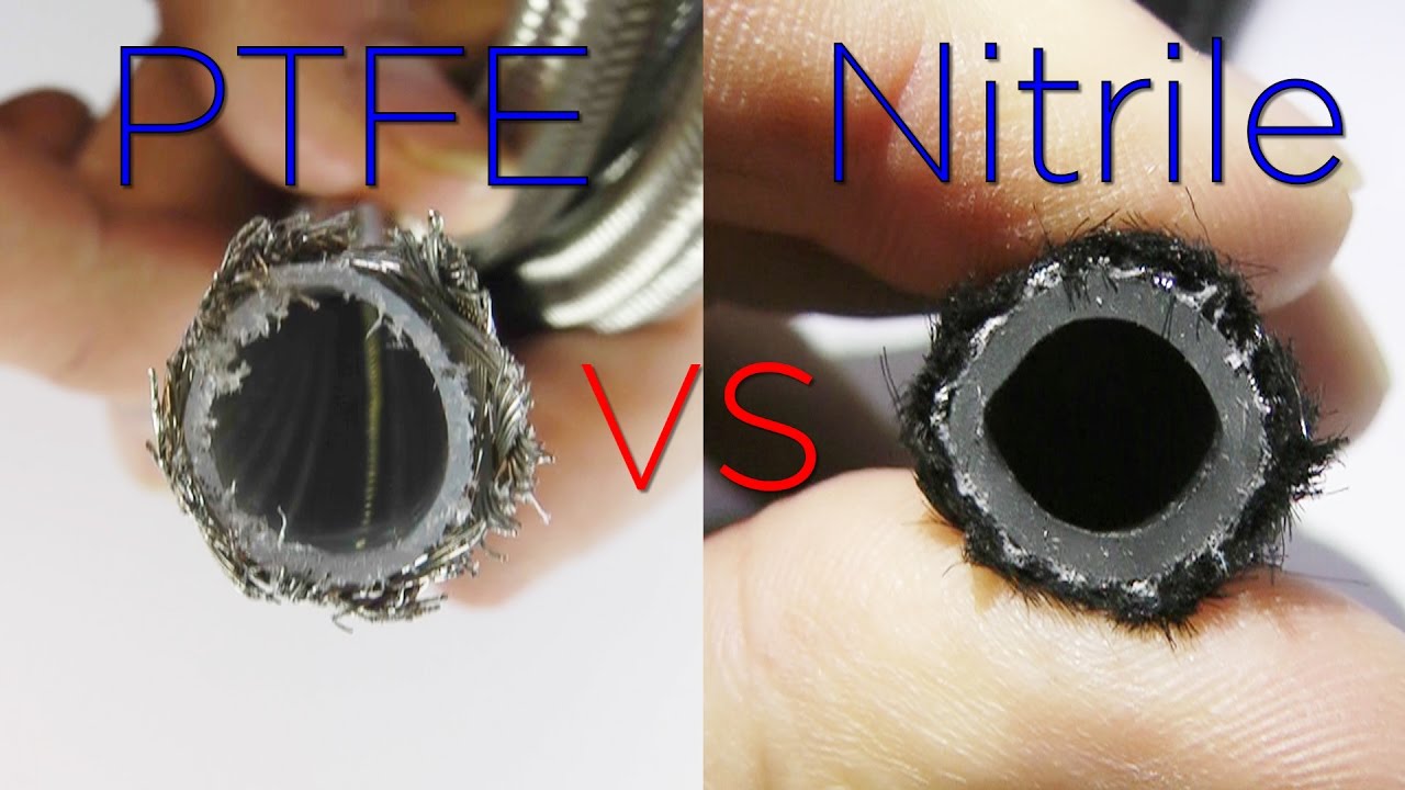 PTFE vs Nitrile Rubber Hoses