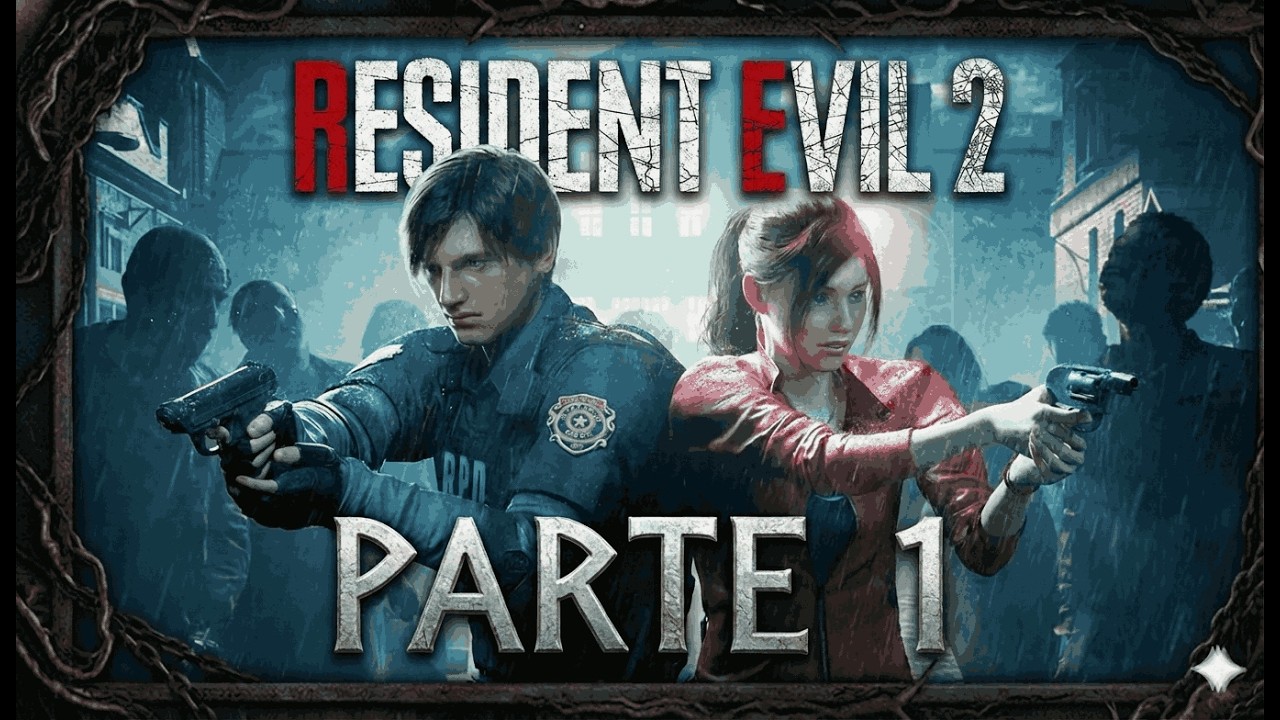 LIVE GAMEPLAY RESIDENT EVIL 2 REMAKE - PARTE 1