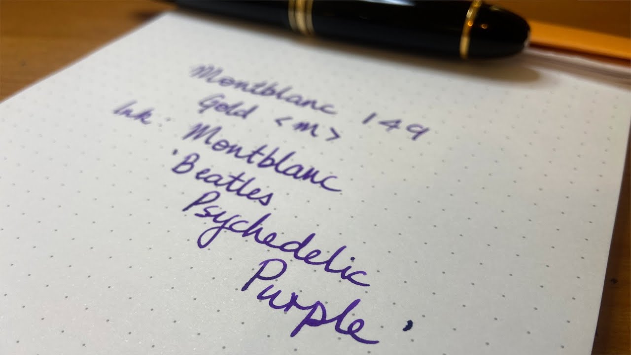 Montblanc 149 Fountain Pen... why?