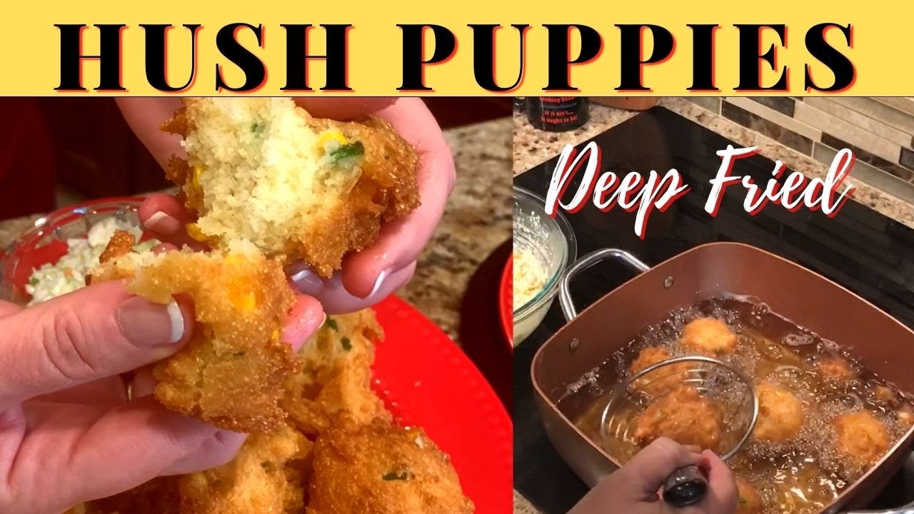 Deep Fried Hush Puppies - Shotgun Red's Southern Fried Hush Puppies!