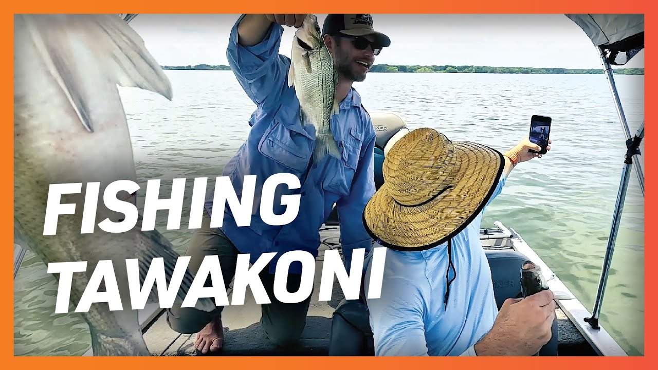 Lake Tawakoni Sand Bass Fishin'