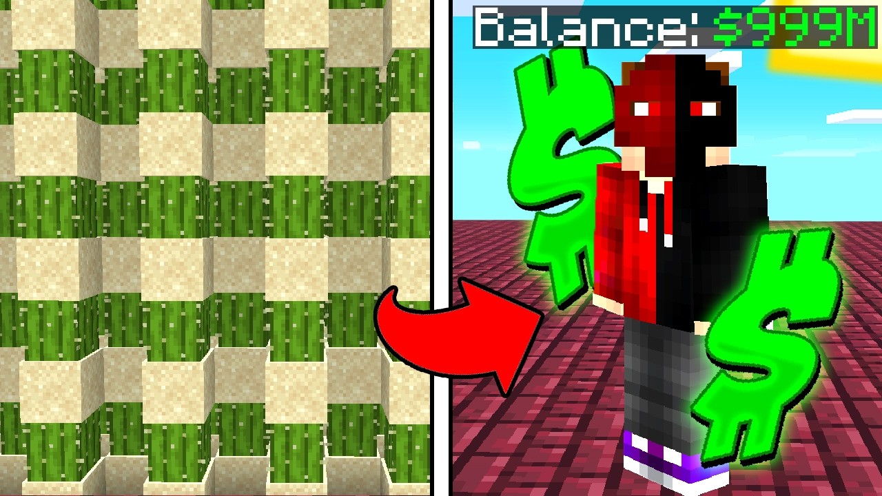 This Farm makes MILLIONS on Minecraft Skyblock Server!! (TalonMC)