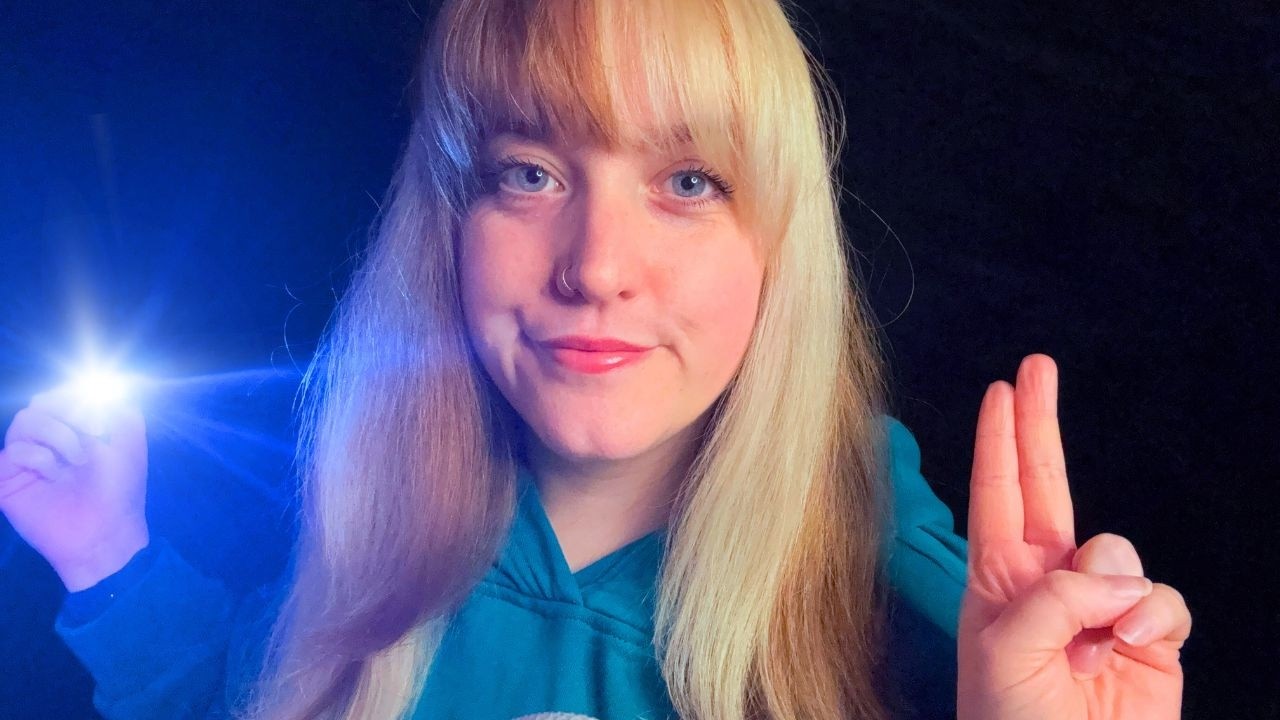 ASMR | EMDR Techniques for Deep Sleep 😴✨ [Bright Light Triggers]