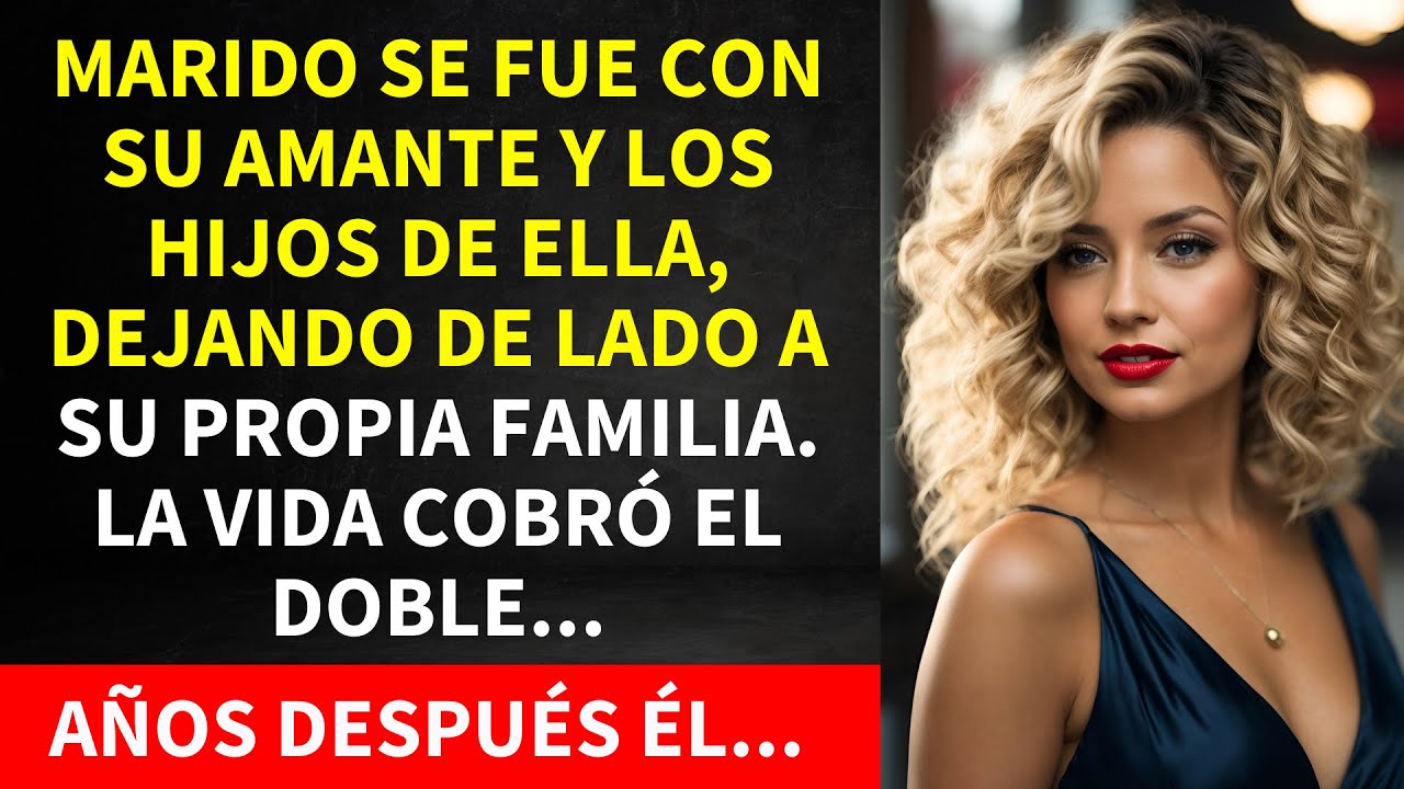 MARIDO SE FUE CON SU AMANTE Y LOS HIJOS DE ELLA, DEJANDO DE LADO A SU PROPIA FAMILIA. AÑOS DESPUÉS..
