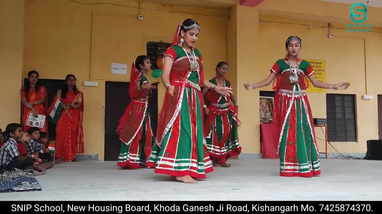 चौमासो लाग्यो रे #rajasthanisong #dance #schooldance