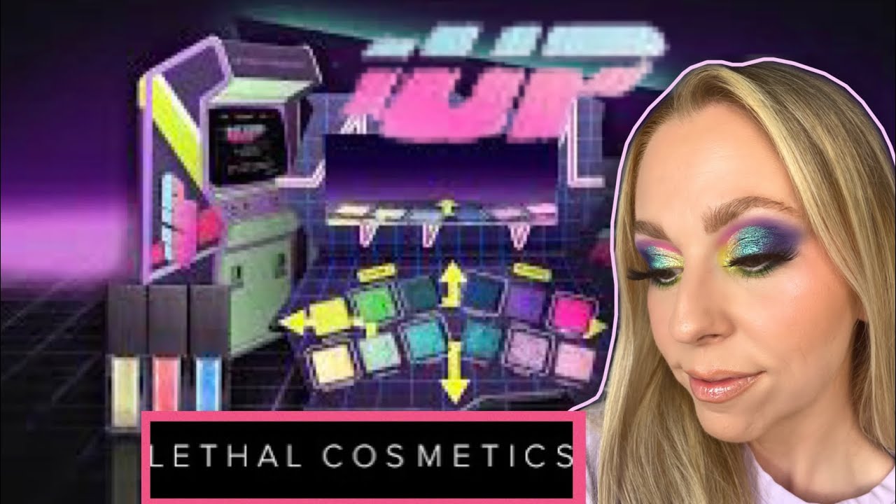 1UP PALETTE || Lethal Cosmetics | Swatches & first impressions