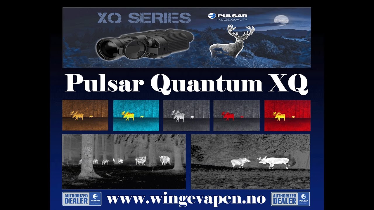 PULSAR Quantum XQ - Perfekt til ettersøk av mennesker eller dyr!