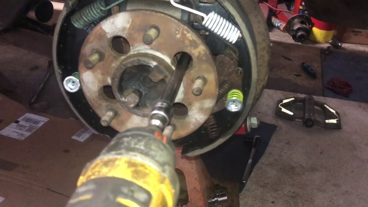 Oldsmobile Buick Pontiac axle shaft bearing removal and install