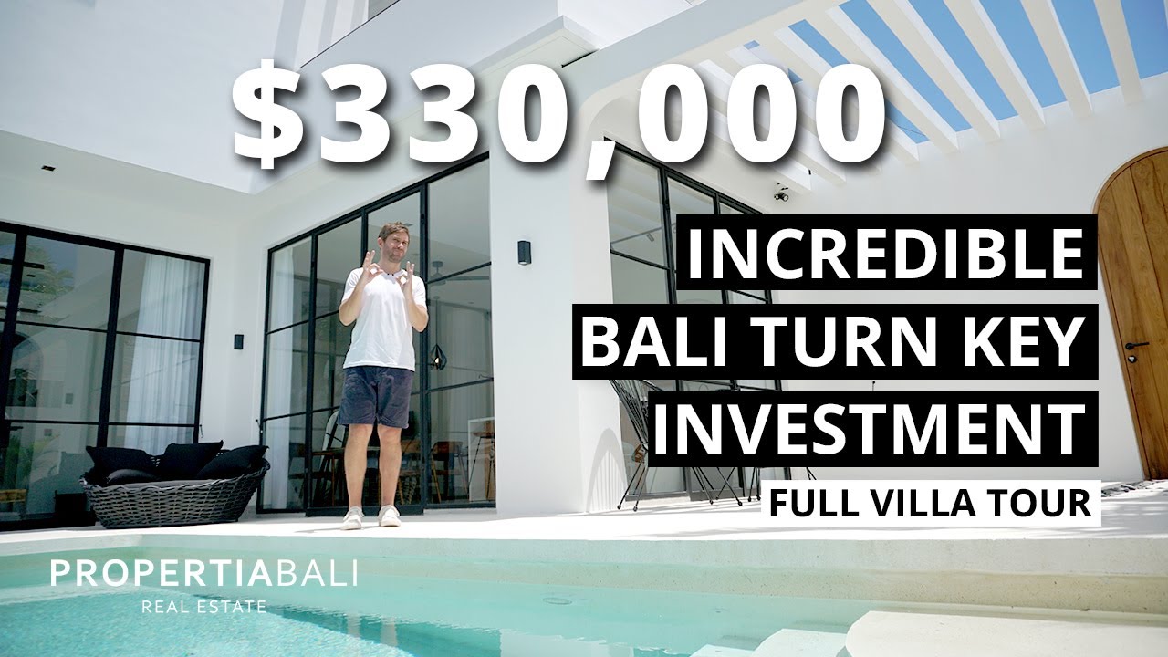 I Found the PERFECT Modern Mediterranean Villa Oasis in Bali!