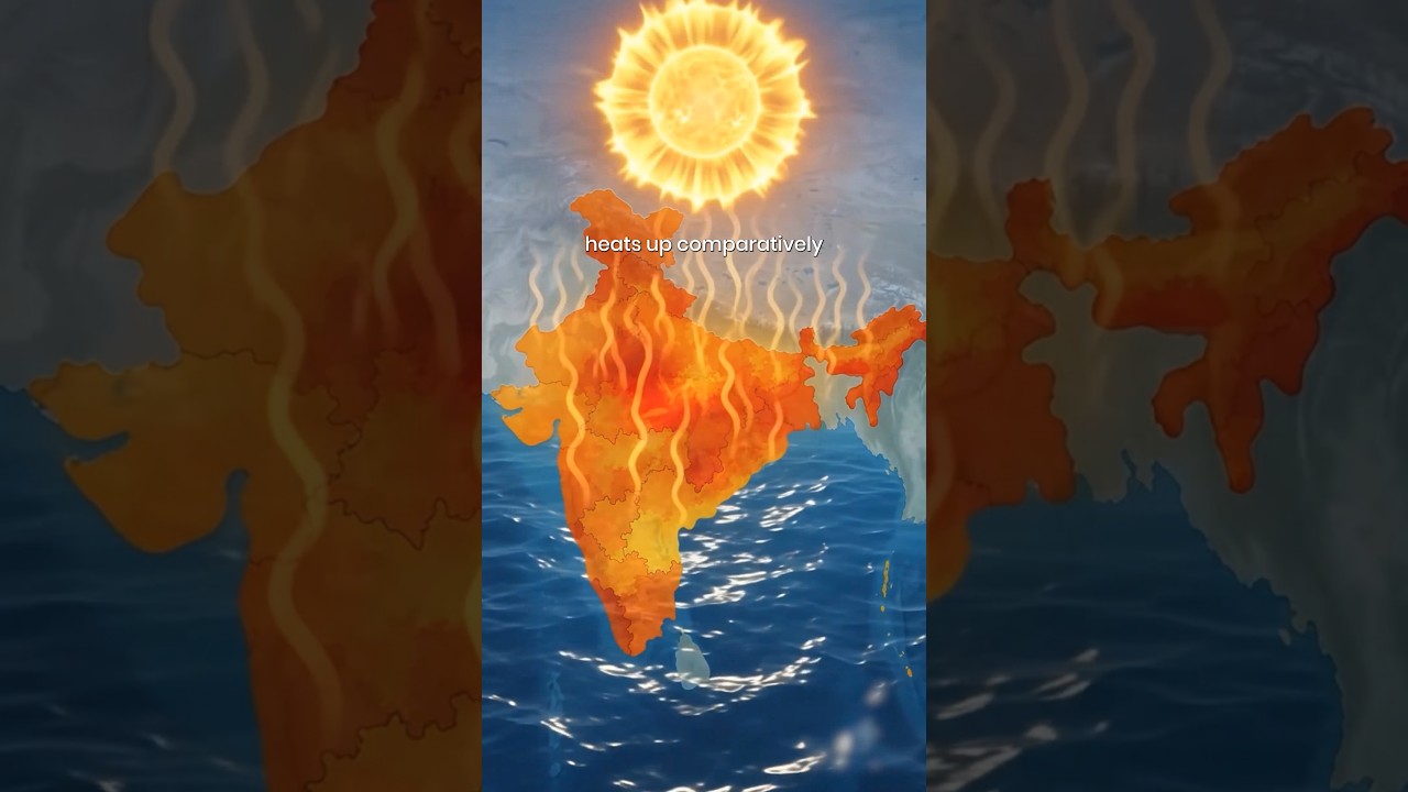 India's Temperature to reach 50&deg;C🥵 #shorts #monsoon #summer