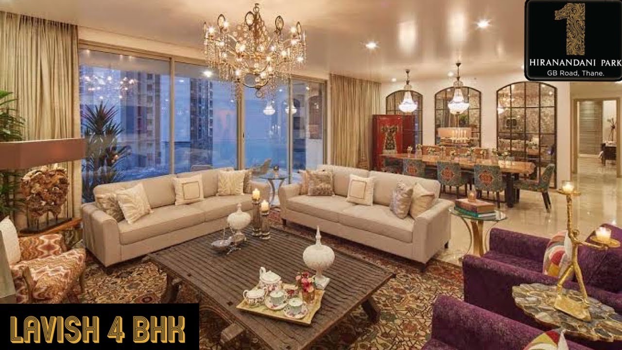 Lavish 4 Bhk Apartment at One Hiranandani Park, Thane | Walkthrough | #Hiranandani #OnePark