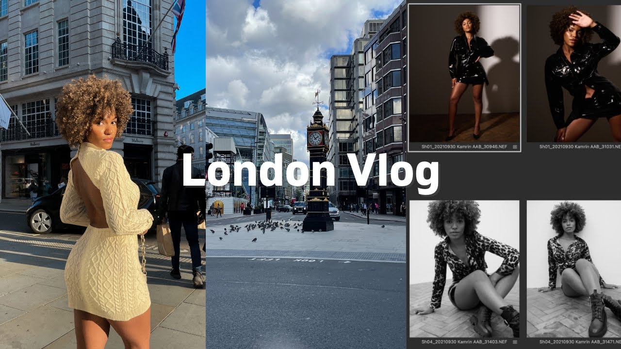 Vlog | Modeling In London As a Petite Model | Kamrin White