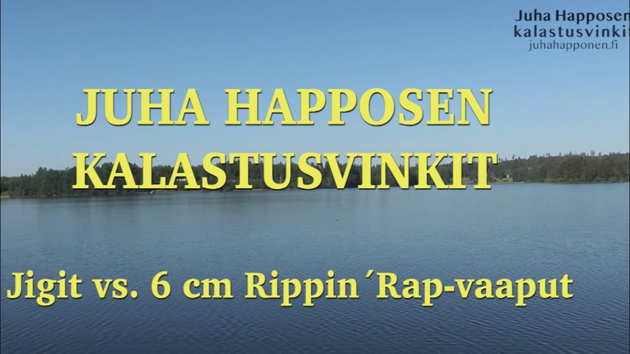 Jigi vastaan Rippin Rap 6cm testi. Kumpi pärjäsi keskellä päivää vaikeissa olosuhteissa.
