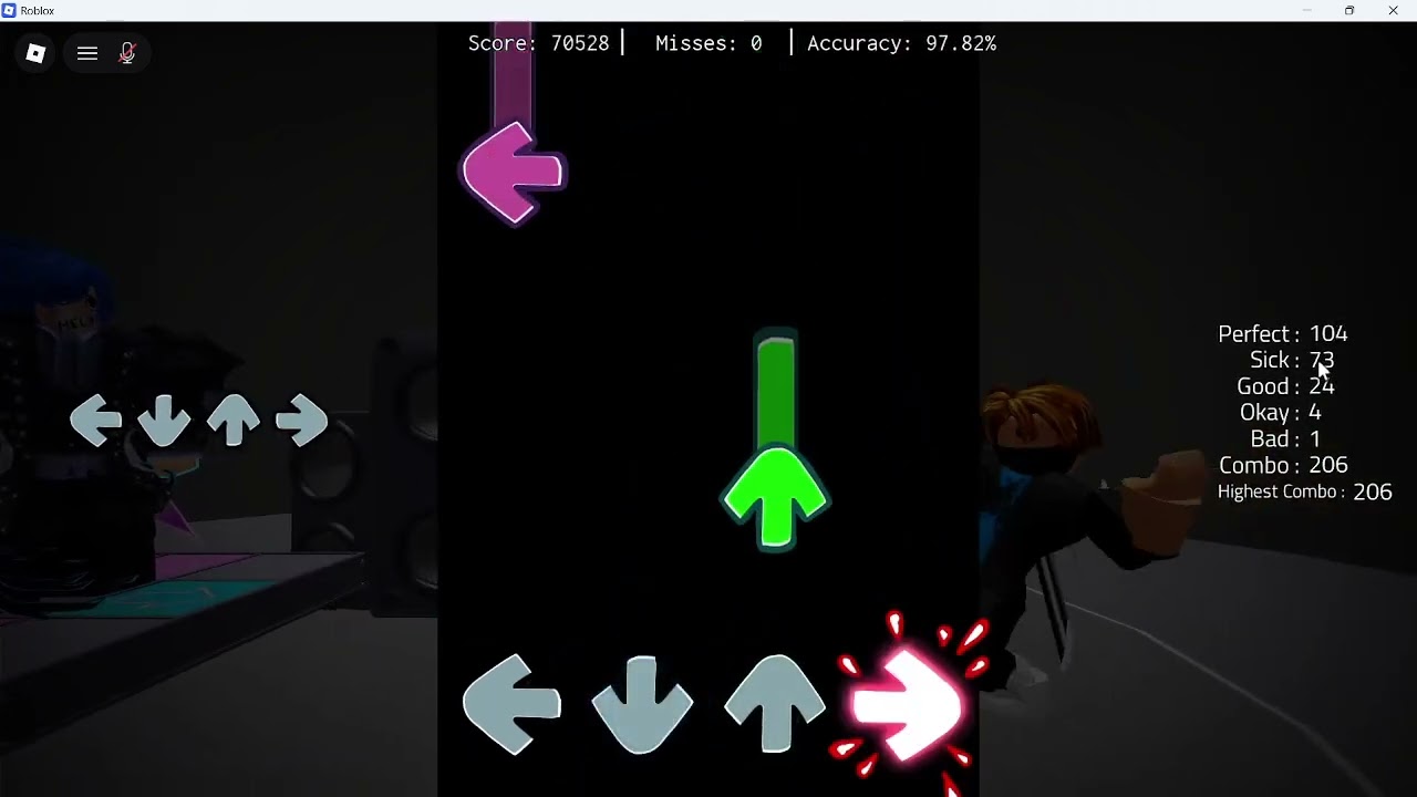 Roblox Basically Fnf remix Ghost tapping FC