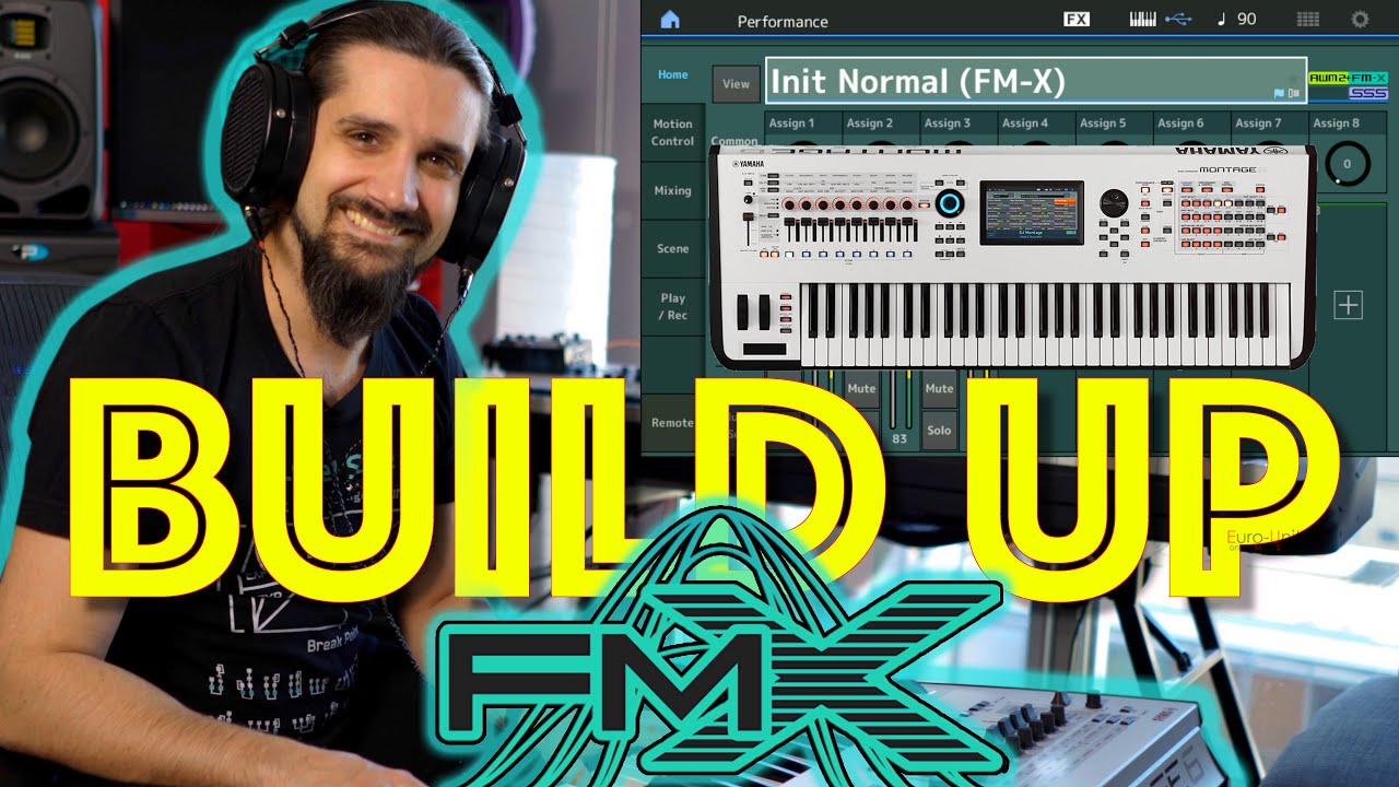 Create HUGE Risers and Transition effects with FM-X engine on the Yamaha Montage and MODX