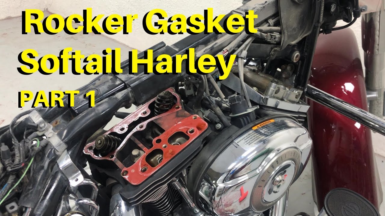 How to Replace Rocker Box Gasket Kit on Harley Davidson Motorcycle DIY (P1)
