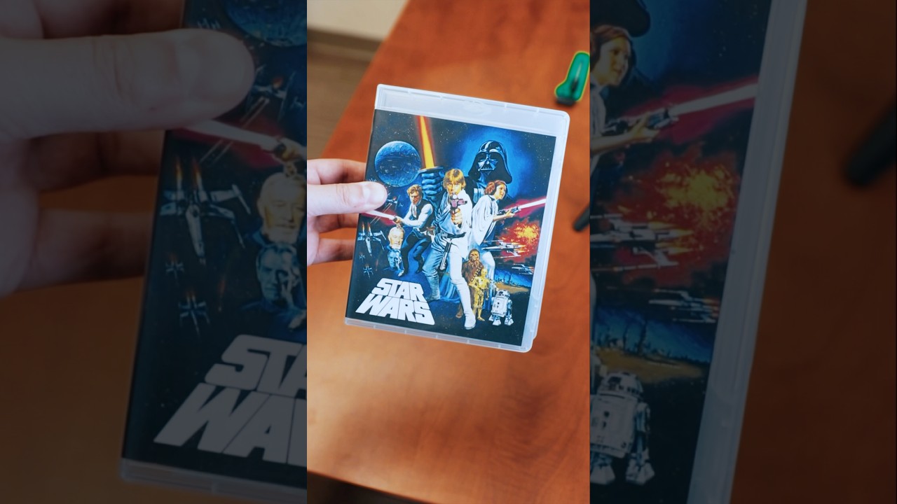 Star Wars Custom Blu-Ray Unboxing ASMR