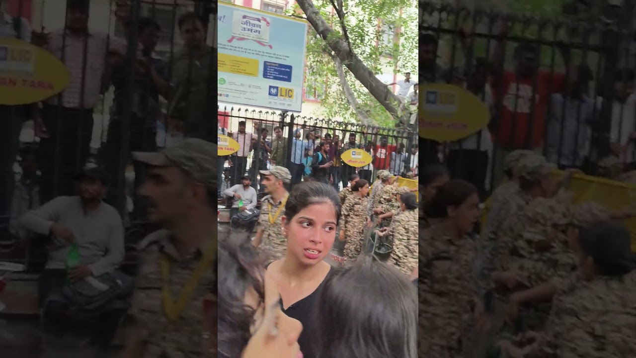 20 July Protest: Student Lathi Charge